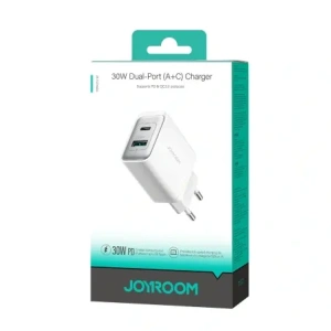 Hurtownia GSM - Joyroom JR-TCF15 falitöltő USB-A, USB-C 30W fehér - JYR1084 - {ean13} - Hurt