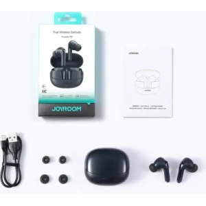Hurtownia GSM - Joyroom Funpods vezeték nélküli fülhallgató JR-FN2 TWS Bluetooth 5.4 ANC IP54 fekete - JYR1085 - {ean13} - Hurt