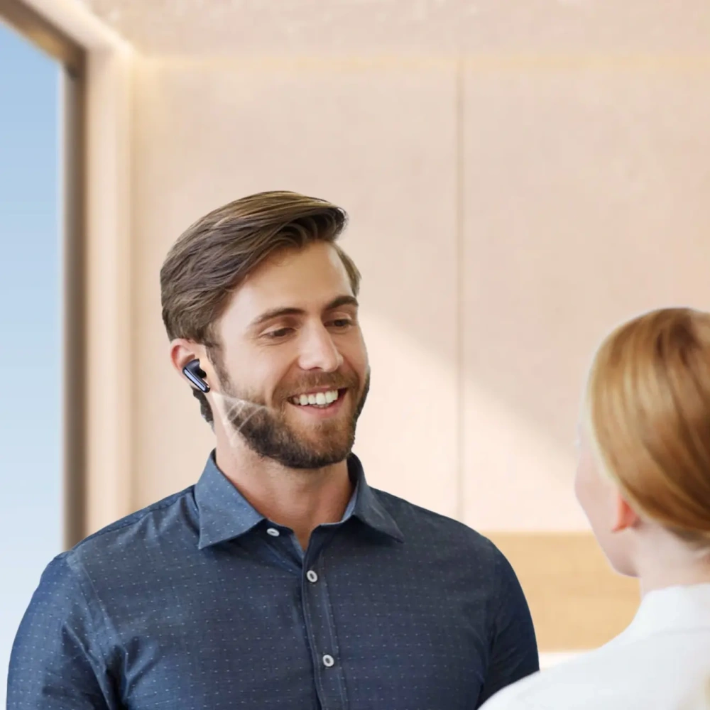 Hurtownia GSM - Joyroom Funpods vezeték nélküli fülhallgató JR-FN2 TWS Bluetooth 5.4 ANC IP54 fekete - JYR1085 - {ean13} - Hurt