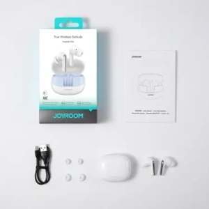 Hurtownia GSM - Joyroom Funpods vezeték nélküli fülhallgató JR-FN2 TWS Bluetooth 5.4 ANC IP54 fehér - JYR1086 - {ean13} - Hurt