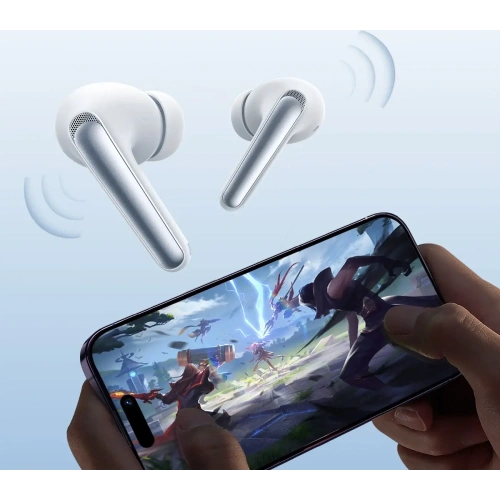 Bezprzewodowe słuchawki dokanałowe Joyroom Funpods JR-FN2 TWS Bluetooth 5.4 ANC IP54 białe