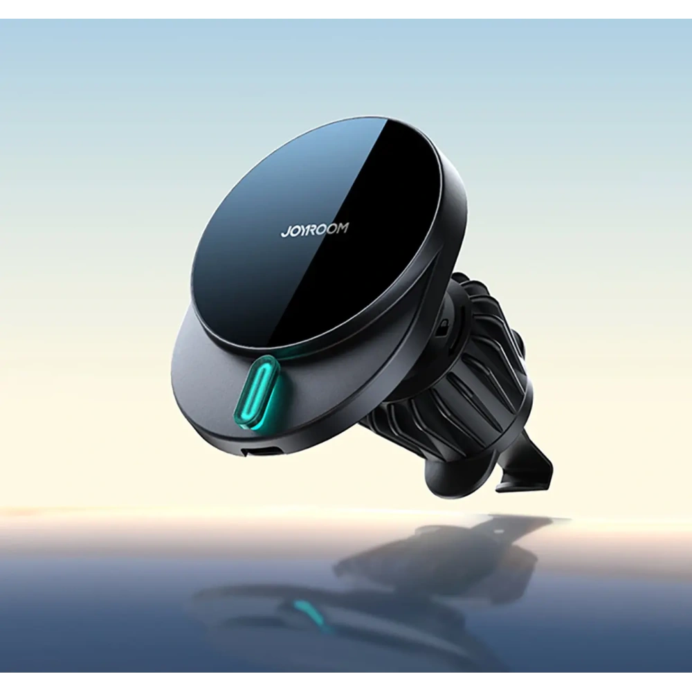 Wholesale Joyroom JR-ZS409 magnetic car holder with 15W wireless charger for grille black - JYR1087 - {ean13} - Hurt