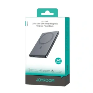 Hurtownia GSM - Joyroom JR-PBM08 5000mAh 20W teljesítményű power bank vezeték nélküli töltéssel, szürke színben - JYR1088 - {ean13} - Hurt