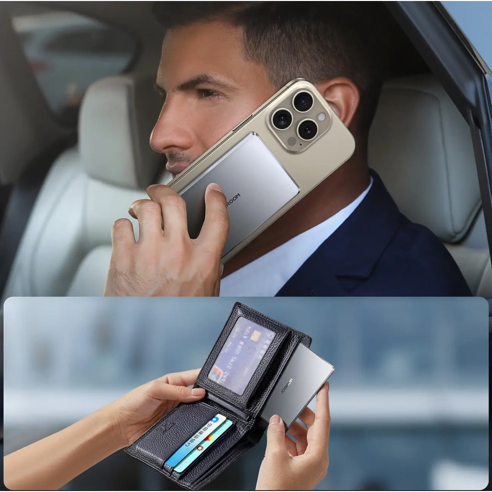 Wholesale Joyroom JR-PBM08 power bank 5000mAh 20W with wireless charging gray - JYR1088 - {ean13} - Hurt