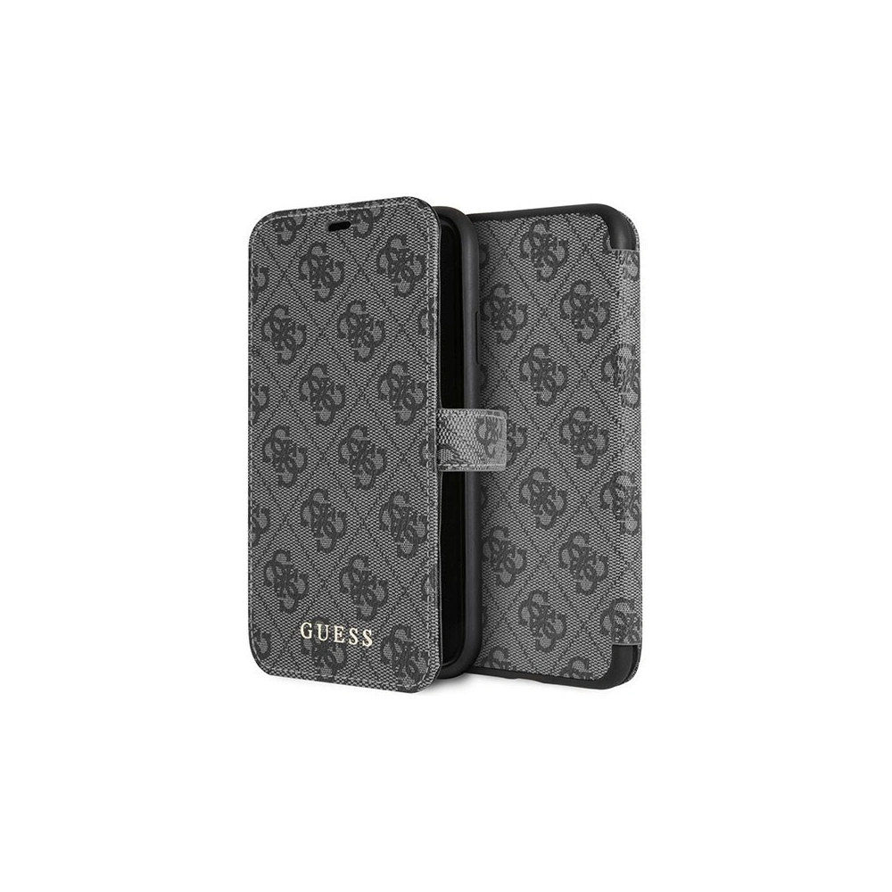 Hurtownia GSM - Etui Guess GUFLBKI614GG Apple iPhone XR szary/grey book 4G - GUE387GRY - {ean13} - Hurt