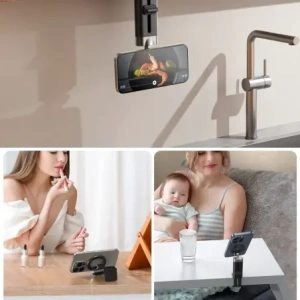 Hurtownia GSM - Magnetyczny stojak podróżny Joyroom JR-ZS413 na telefon 4.7-7.0" czarny - JYR1091 - {ean13} - Hurt