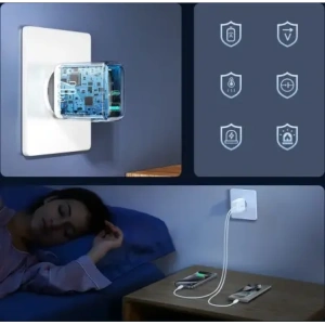 Hurtownia GSM - Joyroom JR-TCF21 fali töltő USB-C / USB-A 20W PD / QC 3.0 fehér - JYR1092 - {ean13} - Hurt