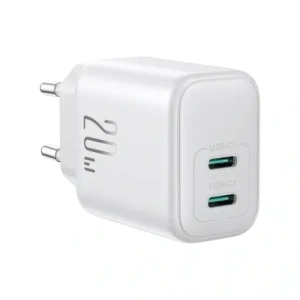 Hurtownia GSM - Joyroom JR-TCF12 fali töltő 2xUSB-C 20W PD / QC 3.0 fehér - JYR1093 - {ean13} - Hurt