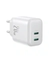 Hurtownia GSM - Ładowarka sieciowa Joyroom JR-TCF12 2xUSB-C 20W PD / QC 3.0 biała - JYR1093 - {ean13} - Hurt
