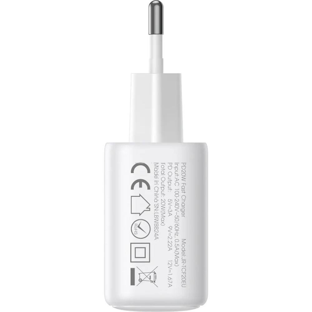 Hurtownia GSM - Joyroom JR-TCF12 încărcător de perete 2xUSB-C 20W PD / QC 3.0 alb - JYR1093 - {ean13} - Hurt
