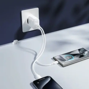 Hurtownia GSM - Joyroom JR-TCF12 fali töltő 2xUSB-C 20W PD / QC 3.0 fehér - JYR1093 - {ean13} - Hurt
