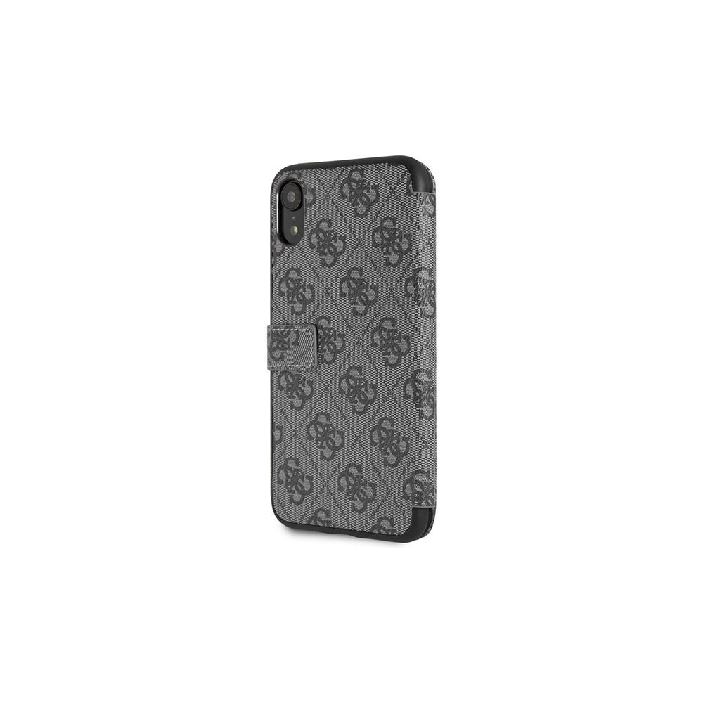 Hurtownia GSM - Etui Guess GUFLBKI614GG Apple iPhone XR szary/grey book 4G - GUE387GRY - {ean13} - Hurt