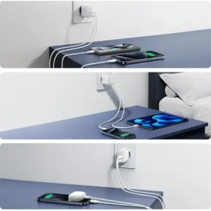 Hurtownia GSM - Joyroom JR-TCF12 fali töltő 2xUSB-C 20W PD / QC 3.0 fehér - JYR1093 - {ean13} - Hurt