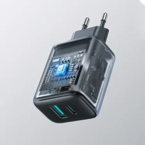 Hurtownia GSM - Joyroom JR-TCF13 falitöltő USB-A, USB-C 25W SFC / PPS / PD fekete - JYR1094 - {ean13} - Hurt