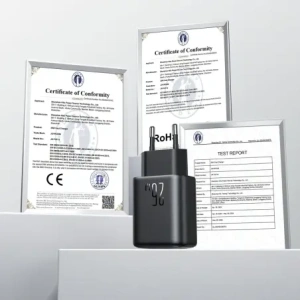 Wholesale Joyroom JR-TCF13 wall charger USB-A, USB-C 25W SFC / PPS / PD black - JYR1094 - {ean13} - Hurt