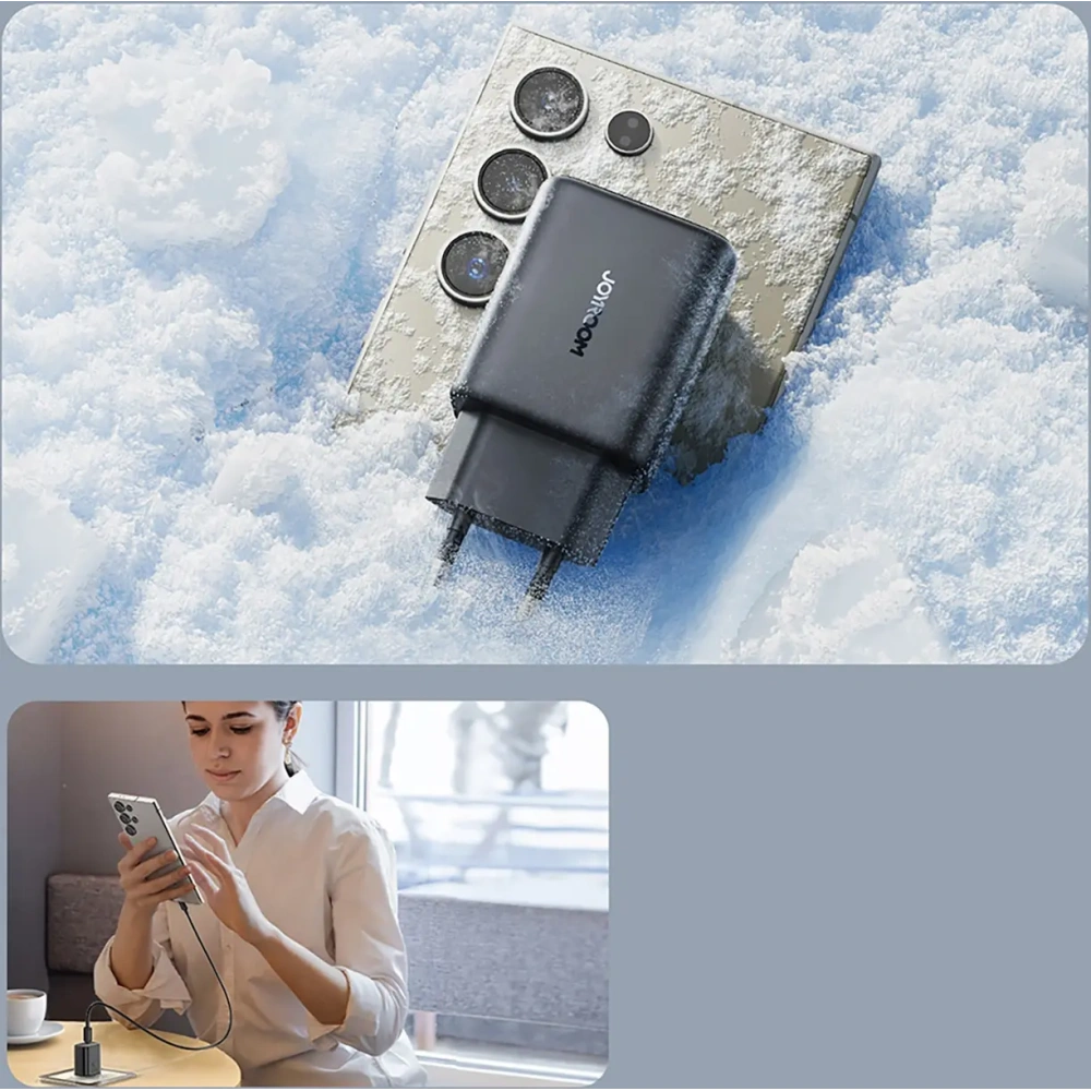 Hurtownia GSM - Joyroom JR-TCF23 fali töltő USB-C 25W SFC / PPS / PD fekete - JYR1095 - {ean13} - Hurt