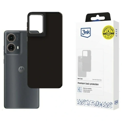 Etui 3MK Matt Case Motorola Moto G85 czarny/black