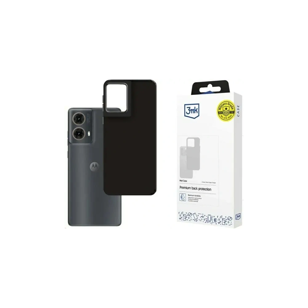 Hurtownia GSM - Etui 3MK Matt Case Motorola Moto G85 czarny/black - 3MK15795 - {ean13} - Hurt