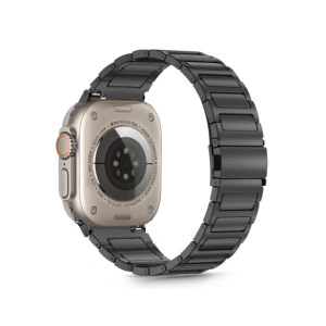 Hurtownia GSM - Náramek Tech-Protect Stainless Classic Apple Watch 6 / 7 / 8 / 9 / 10 / SE / Ultra 1 / 2 44/45/46/49mm Černý - THP3485 - {ean13} - Hurt