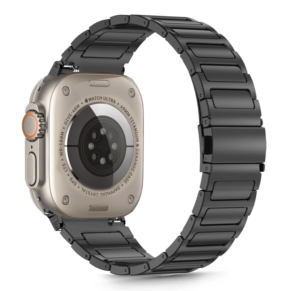 Hurtownia GSM - Tech-Protect Rozsdamentes Klasszikus Apple Óra 6 / 7 / 8 / 9 / 10 / SE / Ultra 1 / 2 44/45/46/49mm Fekete - THP3485 - {ean13} - Hurt