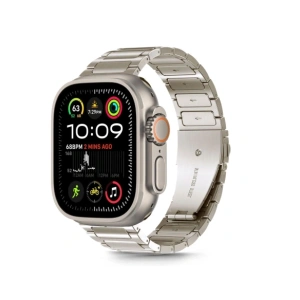 Hurtownia GSM - Náramek Tech-Protect Stainless Classic Apple Watch 6 / 7 / 8 / 9 / 10 / SE / Ultra 1 / 2 44/45/46/49mm Titanium - THP3486 - {ean13} - Hurt