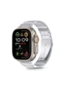 Tech-Protect Edelstahl Classic Apple Watch 6 / 7 / 8 / 9 / 10 / SE / Ultra 1 / 2 44/45/46/49mm Silber
