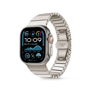 Hurtownia GSM - Náramek Tech-Protect Linkband Apple Watch 6 / 7 / 8 / 9 / 10 / SE / Ultra 1 / 2 44/45/46/49mm Titan - THP3488 - {ean13} - Hurt