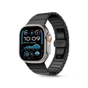 Hurtownia GSM - Náramek Tech-Protect Linkband Apple Watch 6 / 7 / 8 / 9 / 10 / SE / Ultra 1 / 2 44/45/46/49mm Černý - THP3489 - {ean13} - Hurt