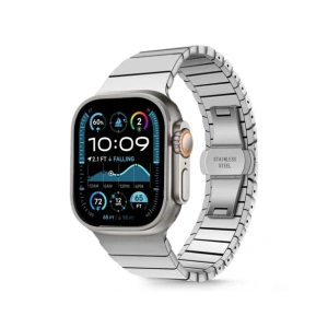 Hurtownia GSM - Náramek Tech-Protect Linkband Apple Watch 6 / 7 / 8 / 9 / 10 / SE / Ultra 1 / 2 44/45/46/49mm Stříbrný - THP3490 - {ean13} - Hurt