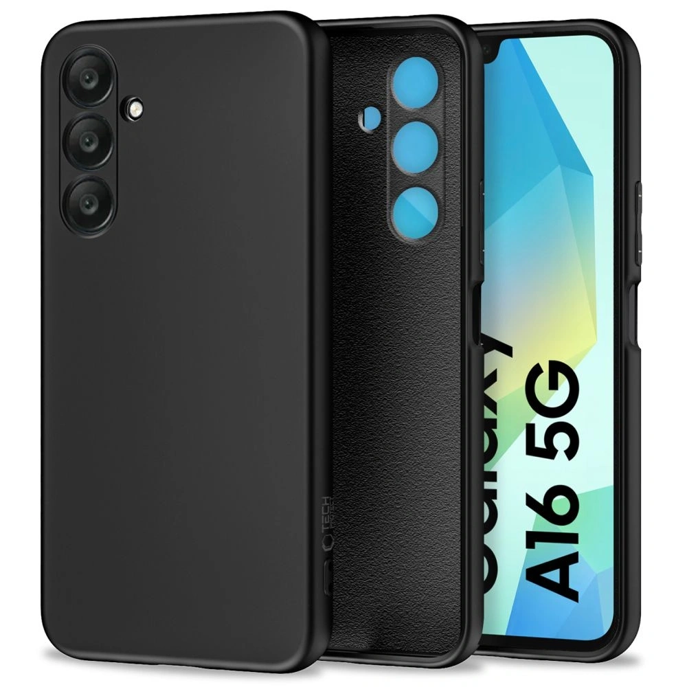 Hurtownia GSM - Etui Tech-Protect Icon Samsung Galaxy A16 4G / 5G Černé - THP3495 - {ean13} - Hurt