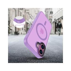 Etui Tech-Protect MagMat MagSafe Apple iPhone 16 Matte Mauve