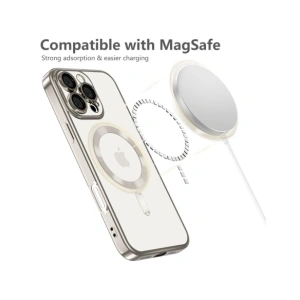 Etui Tech-Protect MagFlex MagSafe Apple iPhone 16 Pro Max Shiny Titanium