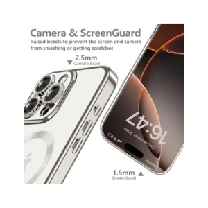 Etui Tech-Protect MagFlex MagSafe Apple iPhone 16 Pro Max Shiny Titanium