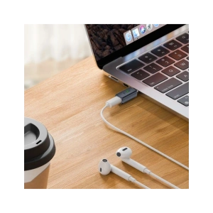 Hurtownia GSM - Przejściówka Tech-Protect Ultraboost Audio Adapter USB-C / Lightning Grey - THP3503 - {ean13} - Hurt