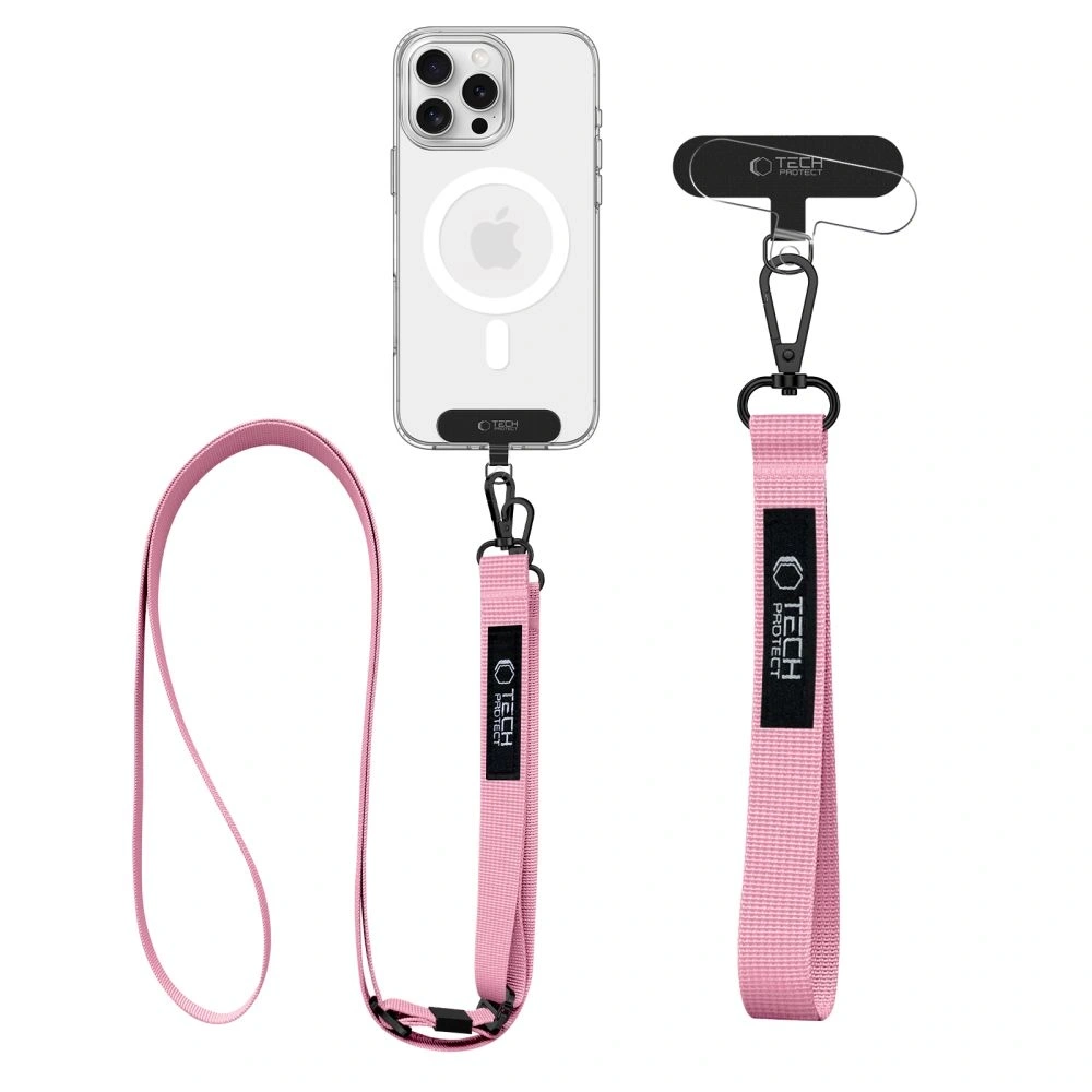 Hurtownia GSM - Tech-Protect C6S Sfoară Crossbody Roz Baby - THP3505 - {ean13} - Hurt