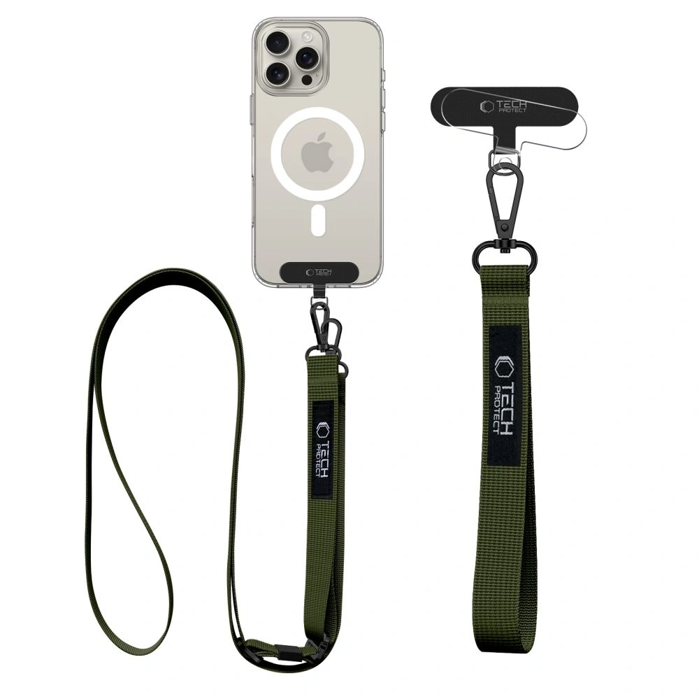Hurtownia GSM - Tech-Protect C6S Curea de umăr cu frânghie Cargo Khaki - THP3507 - {ean13} - Hurt