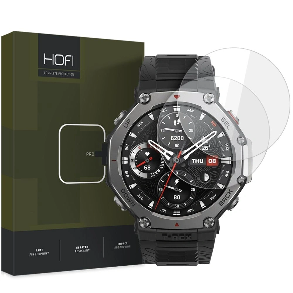Hurtownia GSM - Hofi Sticlă Pro+ Amazfit T-Rex 3 Clar [2 PACHET] - HOFI569 - {ean13} - Hurt