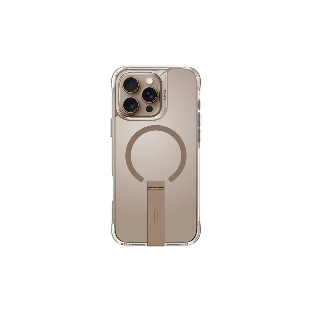 Wholesale UNIQ Eleva with Vertica Stand Apple iPhone 16 Pro Max taupe gold - UNIQ1387 - {ean13} - Hurt