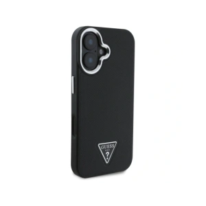 Wholesale Guess GUHMP16MPGTSPSK Apple iPhone 16 Plus hardcase Grained Triangle MagSafe black - GUE4167 - {ean13} - Hurt