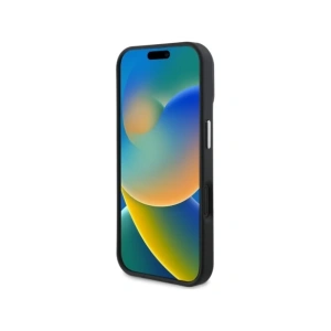 Hurtownia GSM - Guess GUHMP16MPGTSPSK Apple iPhone 16 Plus keménytok Grained Triangle MagSafe fekete - GUE4167 - {ean13} - Hurt