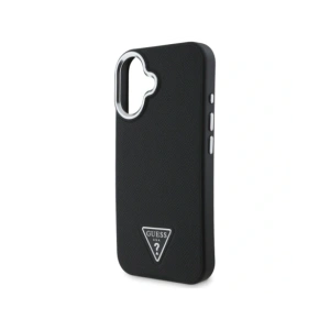 Wholesale Guess GUHMP16MPGTSPSK Apple iPhone 16 Plus hardcase Grained Triangle MagSafe black - GUE4167 - {ean13} - Hurt