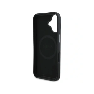 Wholesale Guess GUHMP16MPGTSPSK Apple iPhone 16 Plus hardcase Grained Triangle MagSafe black - GUE4167 - {ean13} - Hurt