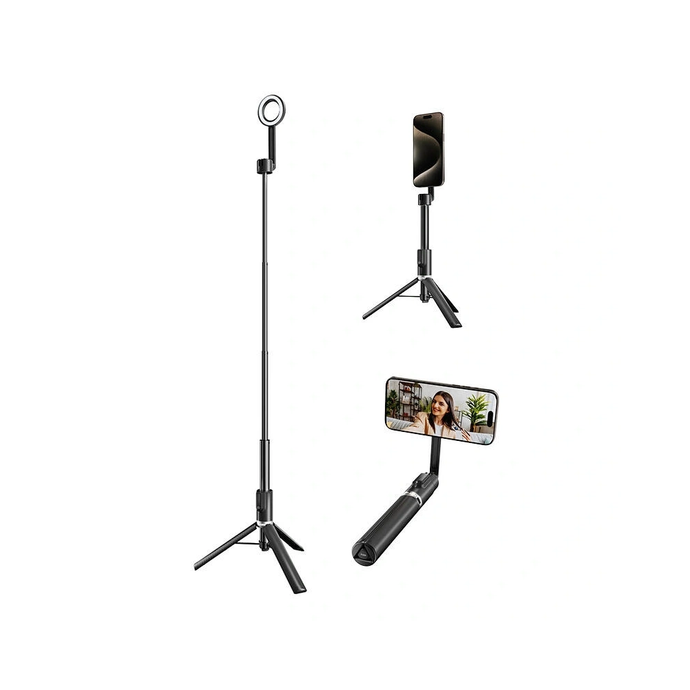Hurtownia GSM - Suport pentru selfie TELESIN / trepied pentru telefoane - TLS171 - {ean13} - Hurt