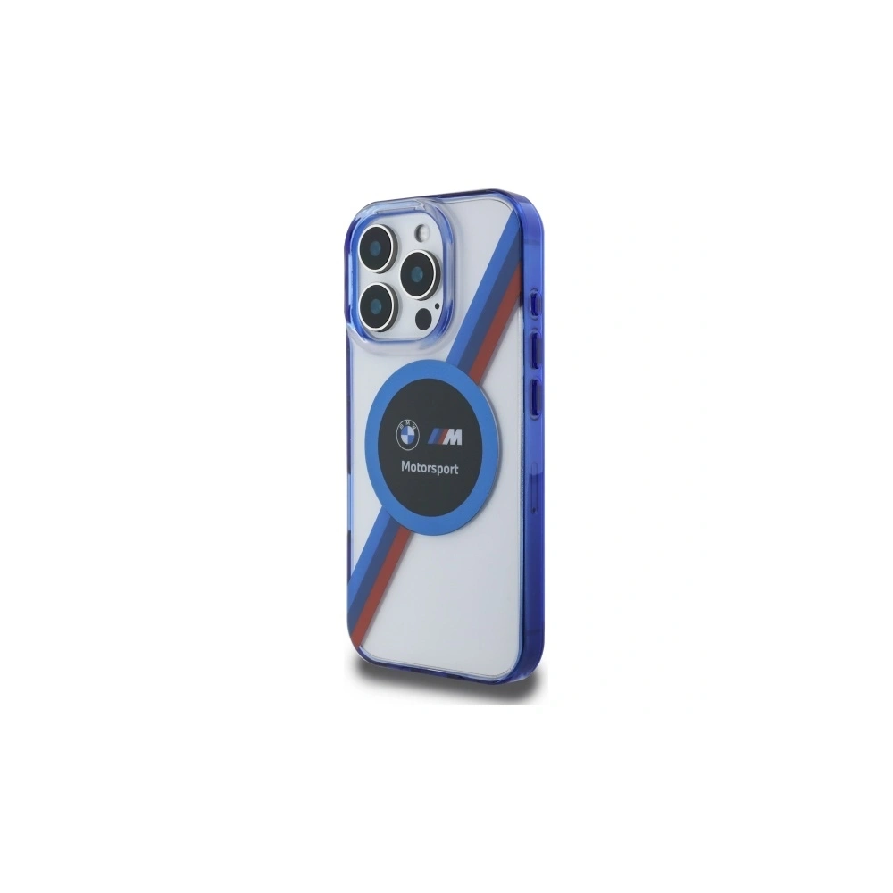 Hurtownia GSM - BMW BMHMP16X23HTPUT Apple iPhone 16 Pro Max keménytok Motosport IML Circle MagSafe átlátszó - BMW730 - {ean13} - Hurt