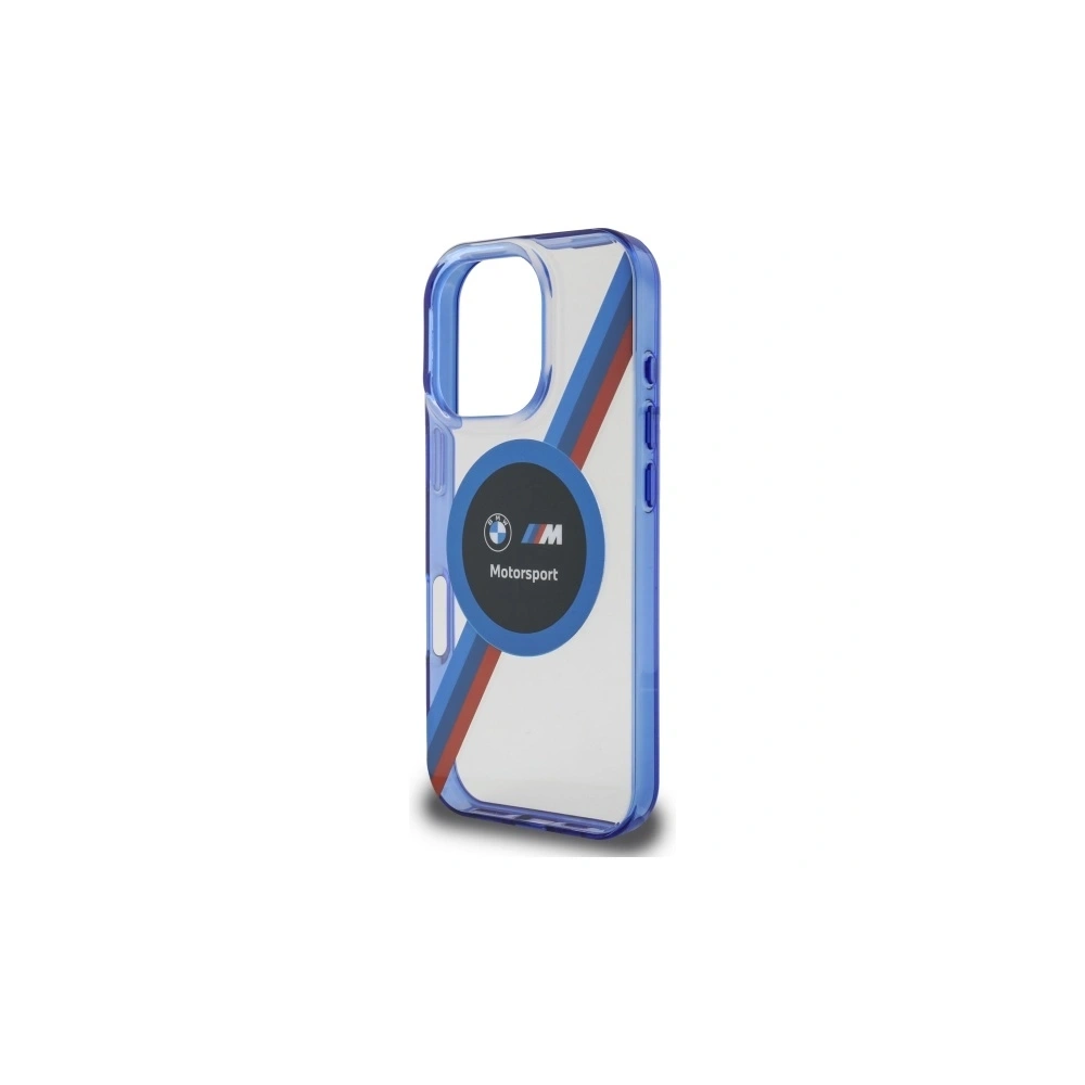 Hurtownia GSM - BMW BMHMP16X23HTPUT Apple iPhone 16 Pro Max keménytok Motosport IML Circle MagSafe átlátszó - BMW730 - {ean13} - Hurt