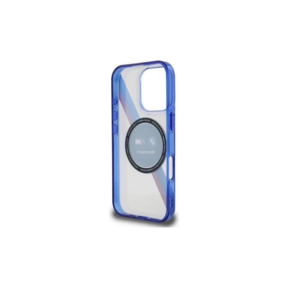 Hurtownia GSM - BMW BMHMP16X23HTPUT Apple iPhone 16 Pro Max keménytok Motosport IML Circle MagSafe átlátszó - BMW730 - {ean13} - Hurt