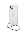Wholesale [OUTLET] Case Guess GUHCP13SKPSWH Apple iPhone 13 mini Transparent hardcase White Pearl - OT-798 - {ean13} - Hurt