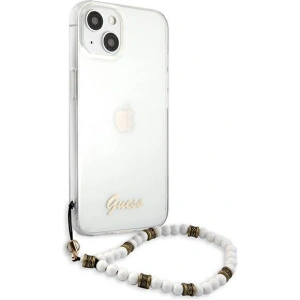 Hurtownia GSM - [OUTLET] Etui Guess GUHCP13SKPSWH Apple iPhone 13 mini Transparent hardcase White Pearl - OT-798 - {ean13} - Hurt