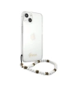 Wholesale [OUTLET] Case Guess GUHCP13SKPSWH Apple iPhone 13 mini Transparent hardcase White Pearl - OT-798 - {ean13} - Hurt