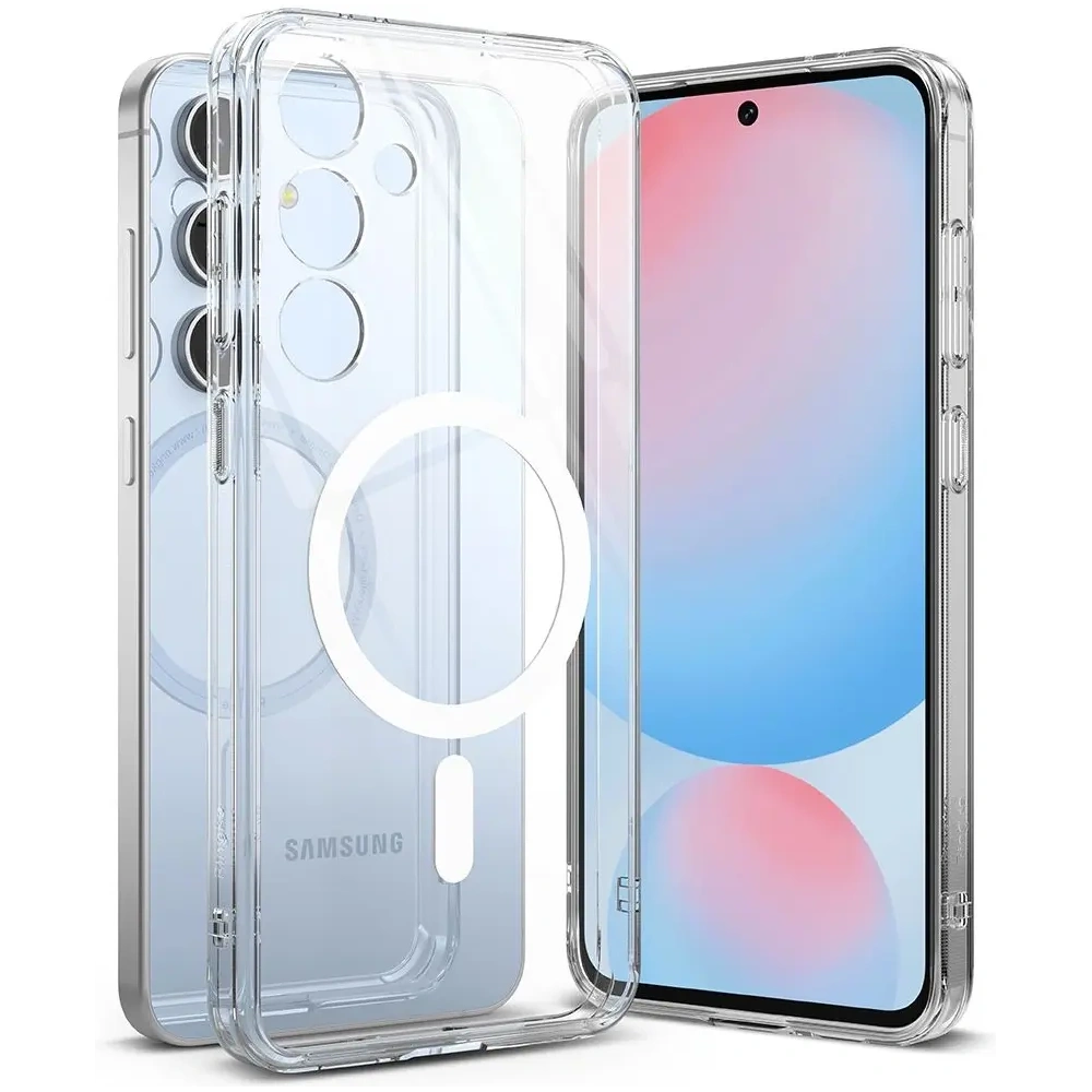 Hurtownia GSM - Etui Ringke Fusion Magnetic MagSafe Samsung Galaxy S24 FE Clear - RGK11675 - {ean13} - Hurt